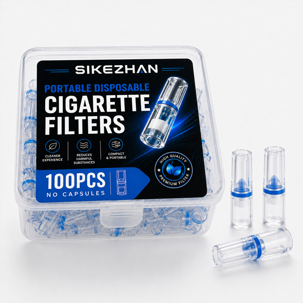 Travel Accessories Useful - 100Pcs Portable Disposable Mouthpiece Filter Tips