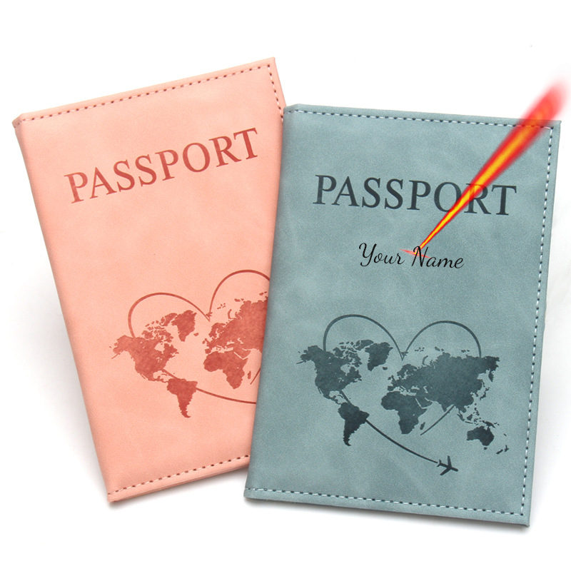 Travel Accessories Useful - Lovely Map Passport Cover Fashion Travel