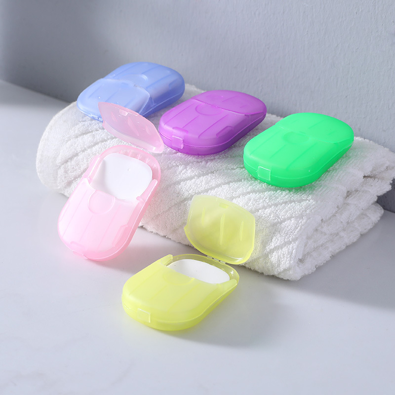 First Aid Travel Kit - Portable Soap Paper Disposable Travel Camping