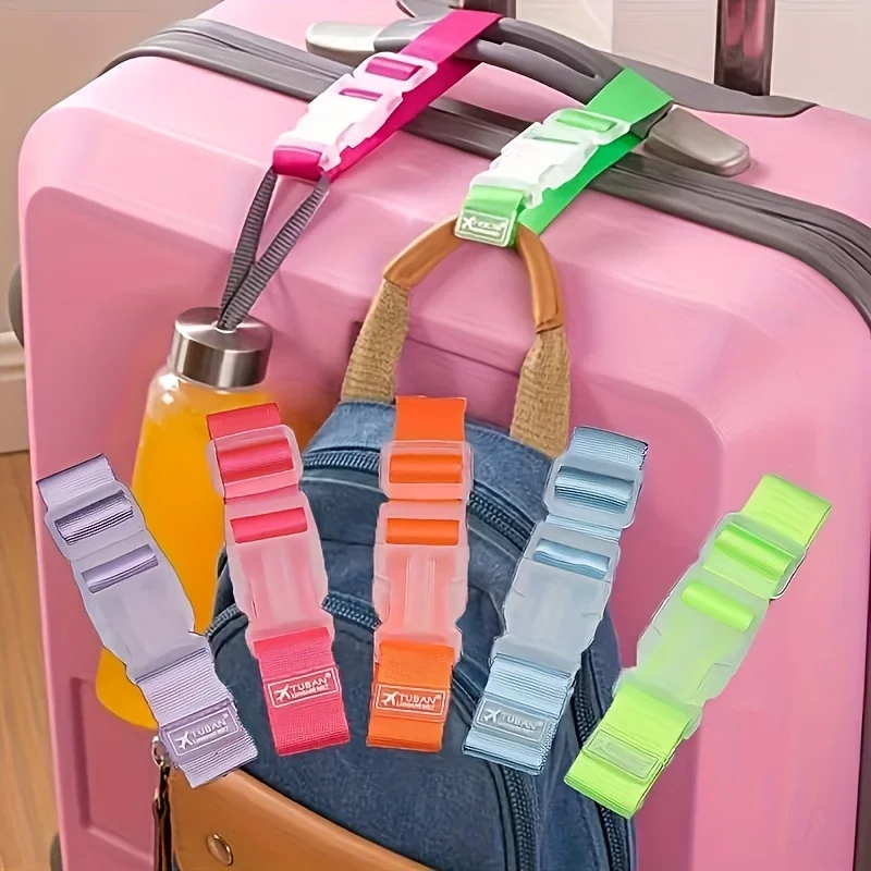 Travel Accessories Useful - Adjustable Travel Straps - Durable, Lightweight,