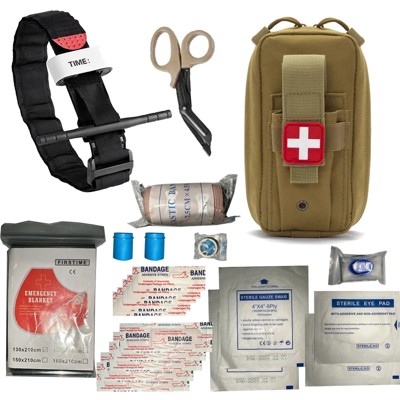 IFAK Trauma Survival Kit First - First Aid Travel Kit ulasan dan harga