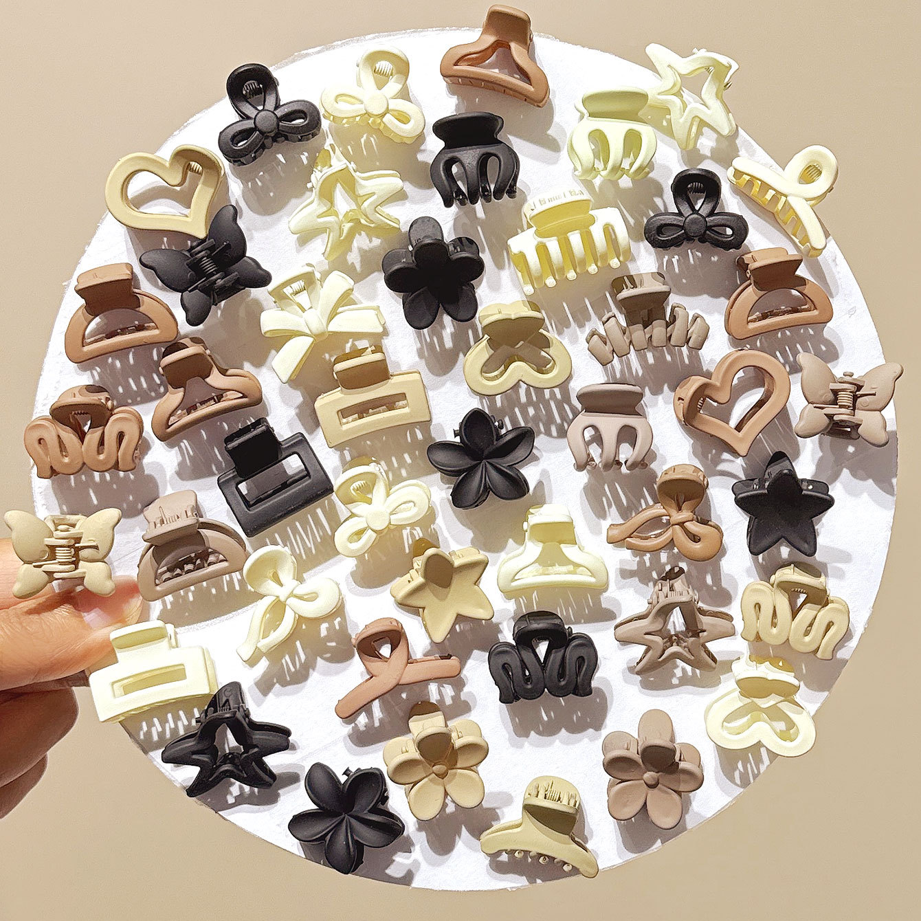 10/20/30pcs Beige Mixed Pack S - Travel Accessories Useful ulasan dan harga