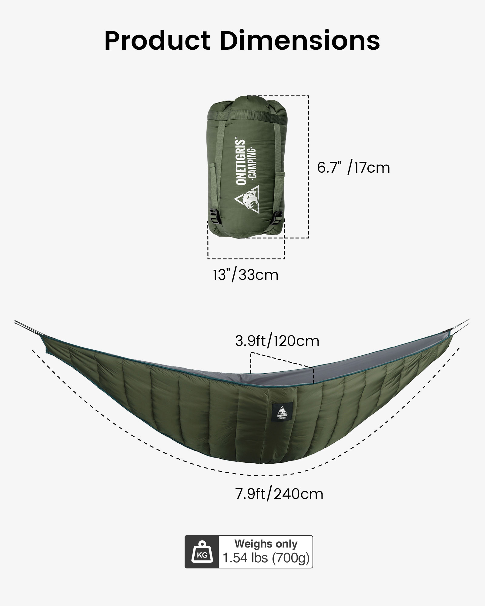 OneTigris Lightweight Hammock  - Travel Accessories Inc ulasan dan harga