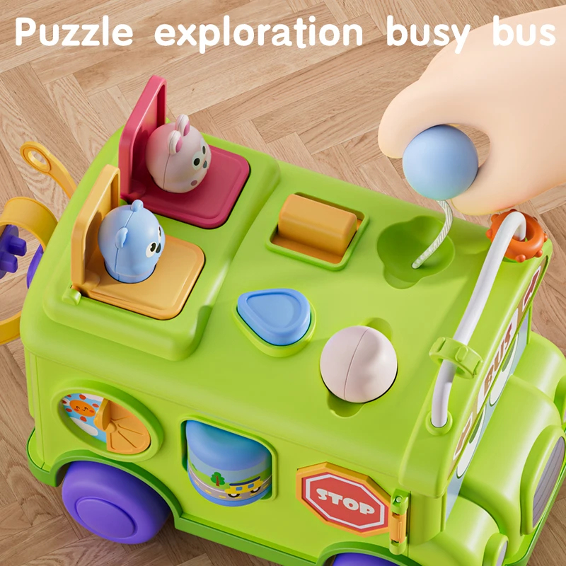 Montessori Educational Baby Bu - Travel Accessories For Baby ulasan dan harga