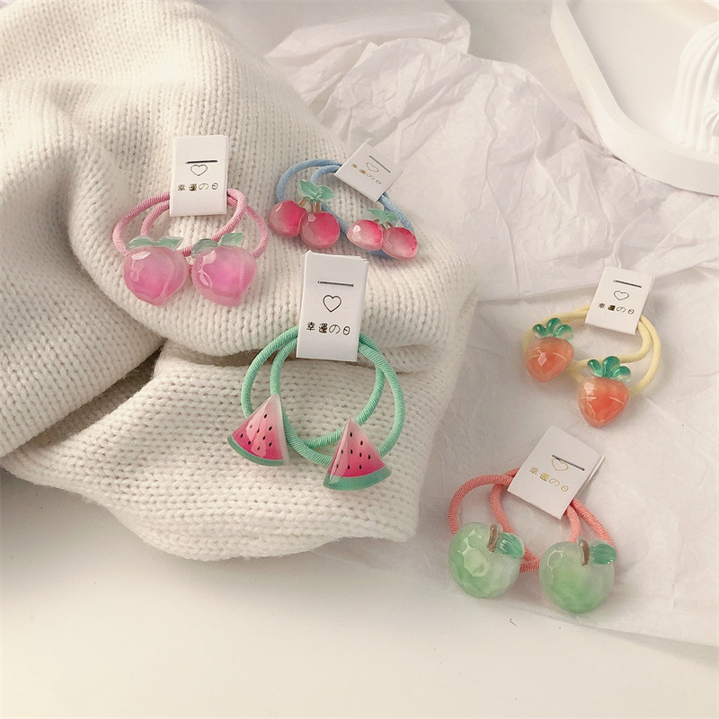 Kids Carrot Hair Ties 5 Pair N - Travel Accessories For Baby ulasan dan harga