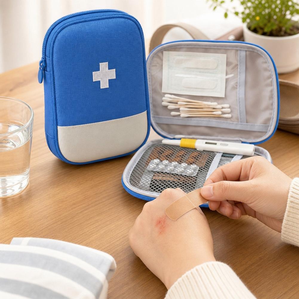 Large Capacity Portable First  - First Aid Travel Kit ulasan dan harga