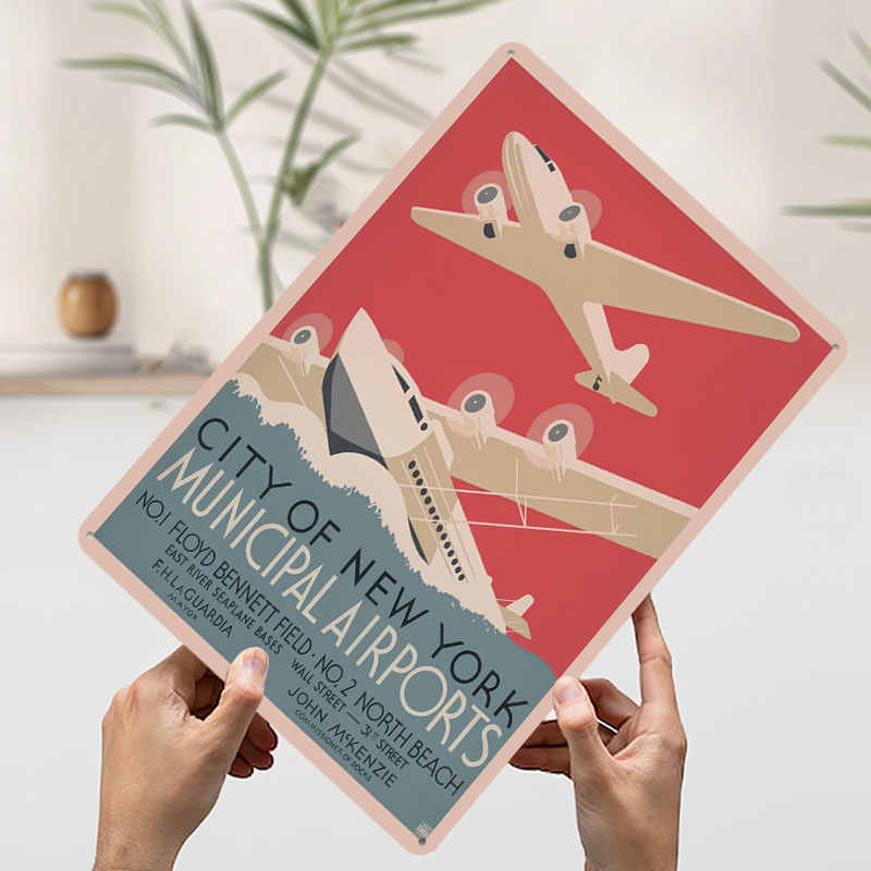 Vintage NYC New York Airports  - Travel Accessories Nyc ulasan dan harga