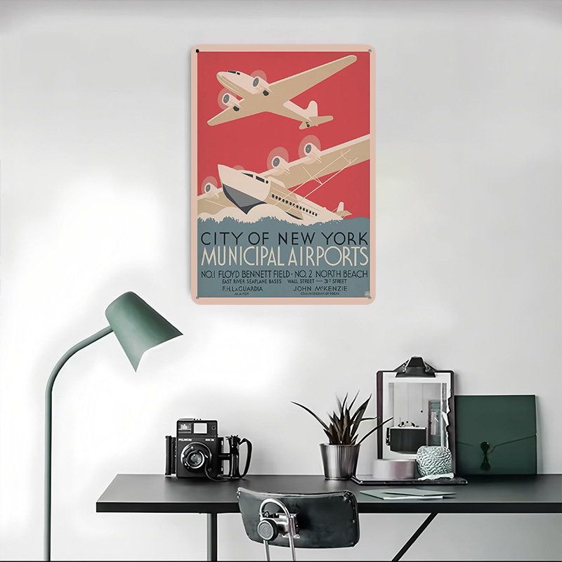 Vintage NYC New York Airports  - Travel Accessories Nyc ulasan dan harga