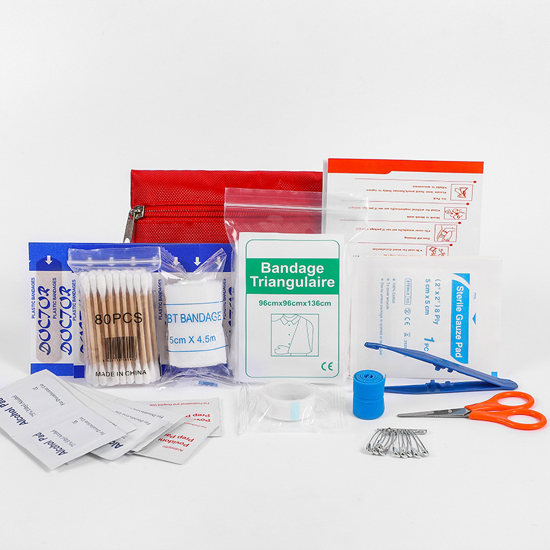 14pcs First Aid Kit Trauma Kit - First Aid Travel Kit ulasan dan harga
