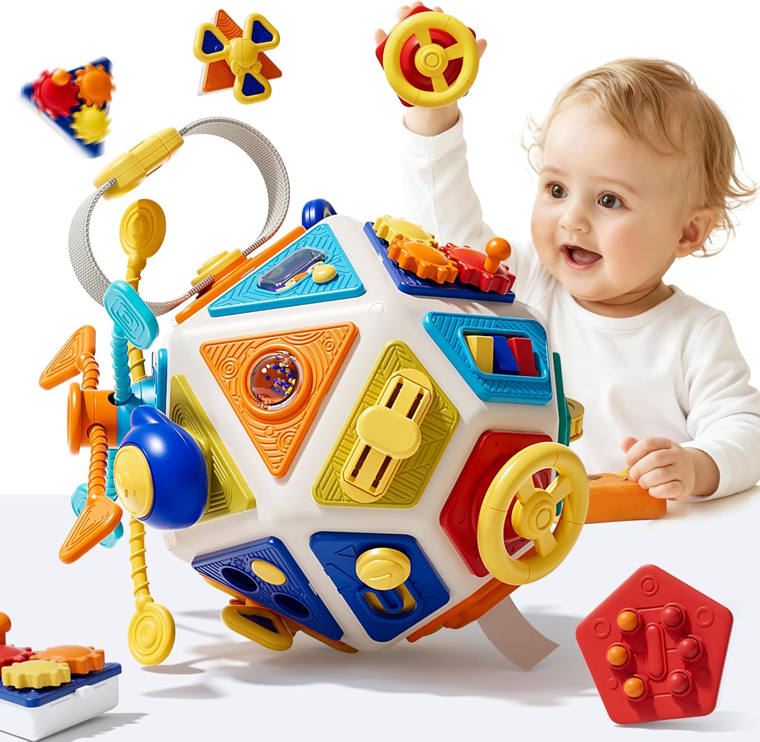 Baby Busy Board Activity Cube  - Travel Accessories For Baby ulasan dan harga