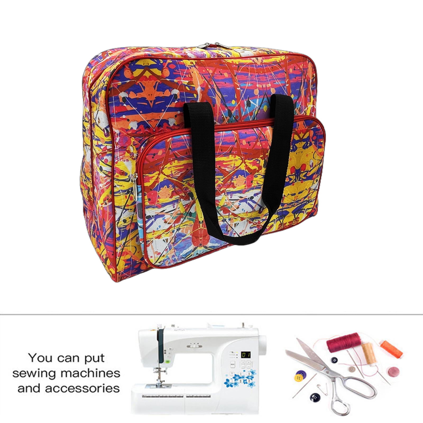Sewing Machine Carrying Case,  - Travel Accessories Organizer Bag ulasan dan harga