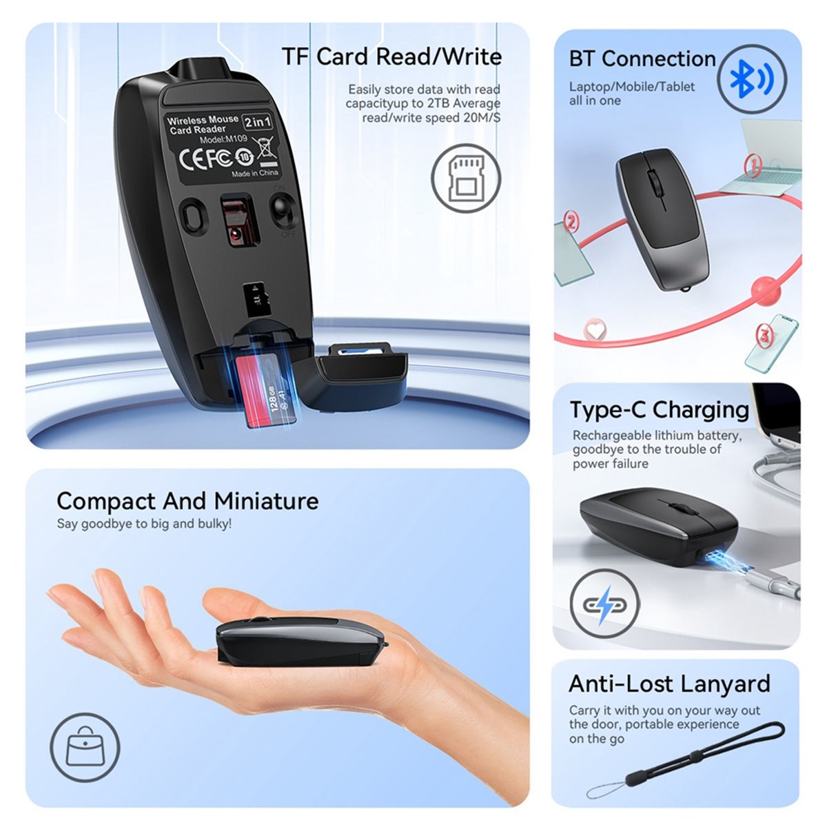 goodidea Card Reader Wireless  - Travel Accessories Inc ulasan dan harga