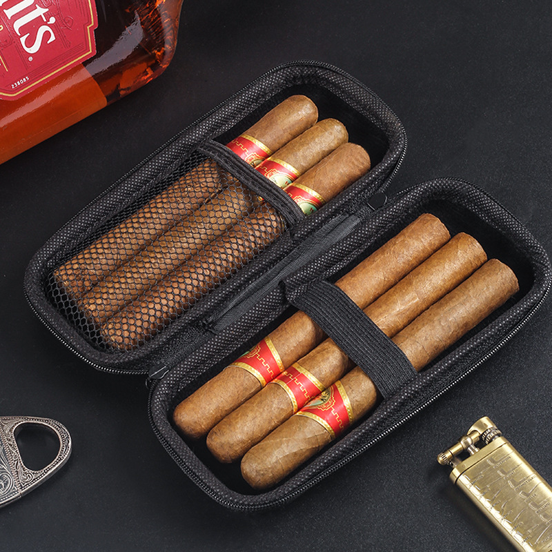 1pc Portable Cigar Travel Case - Travel Accessories Bag ulasan dan harga