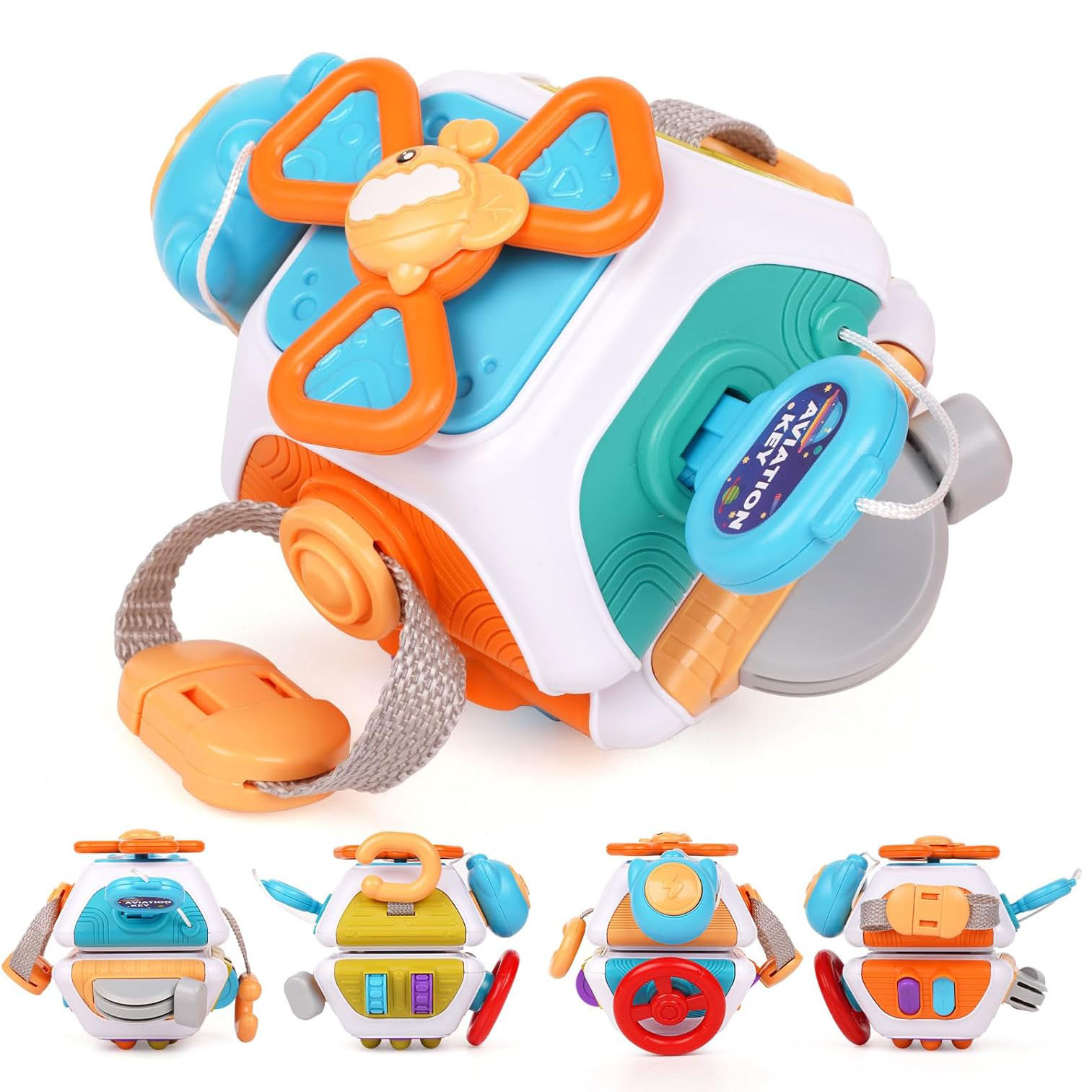 Baby Busy Board Cube Montessor - Travel Accessories For Baby ulasan dan harga