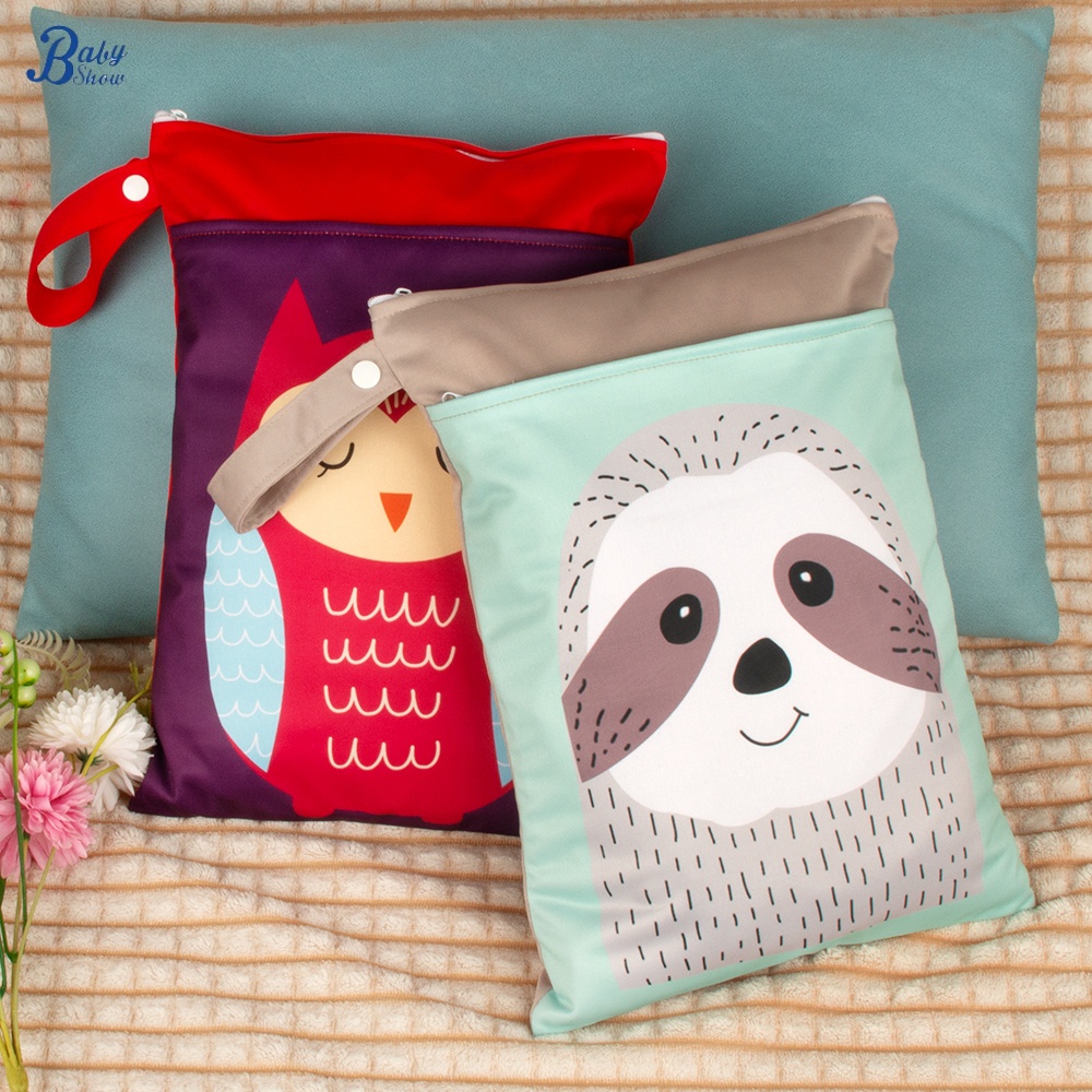 Babyshow Washable Bag, Wet & D - Travel Accessories For Baby ulasan dan harga
