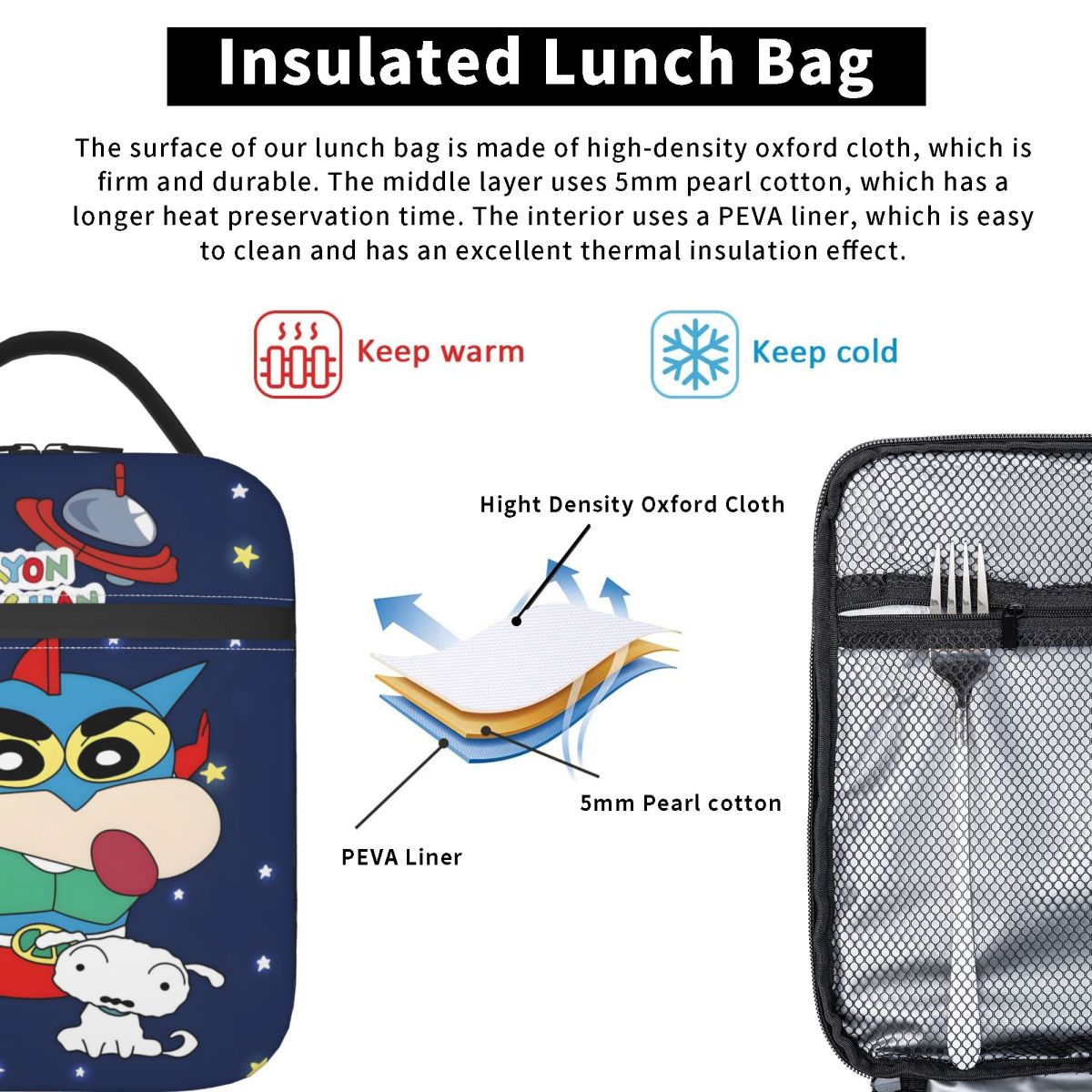 Custom Superman Insulated Lunc - Travel Accessories Inc ulasan dan harga